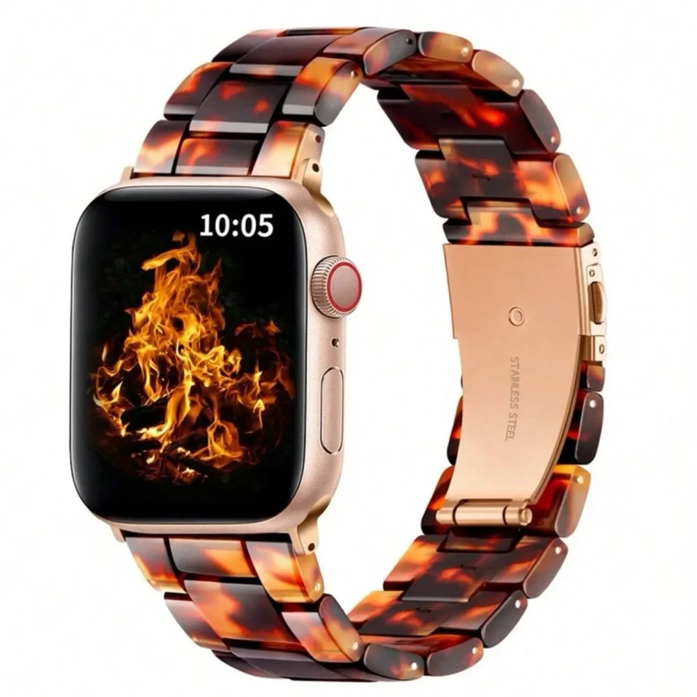 💃CLOSET CLEAR-OUT💃 🎋🎋🎋Faux Tortoise shell inspired AppleWatch Band 🎋🎋🎋